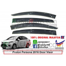 Proton Persona (2nd Gen) 2016 AG Door Visor Air Press Wind Deflector (Big 12cm Width)